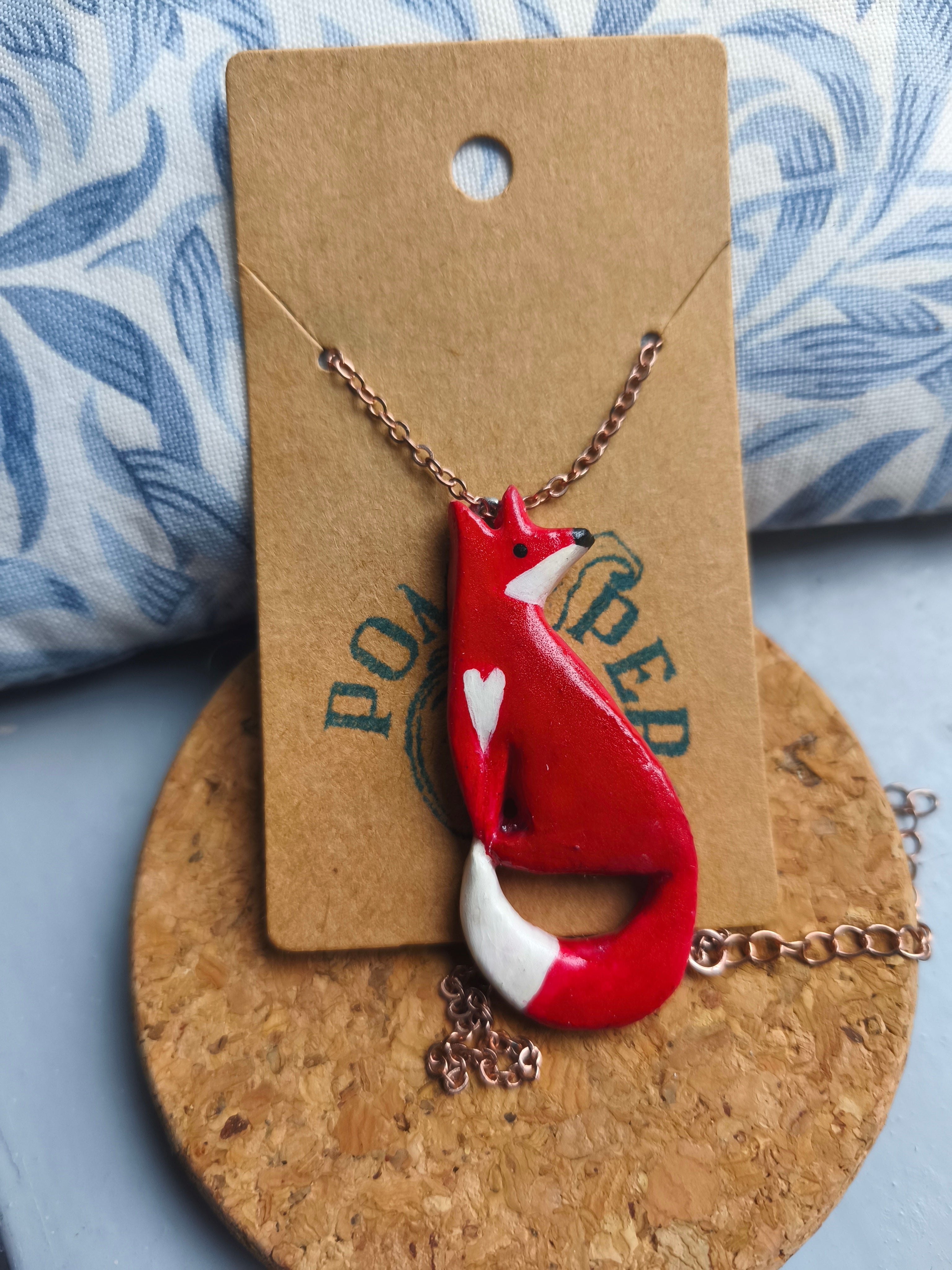 Fox necklace