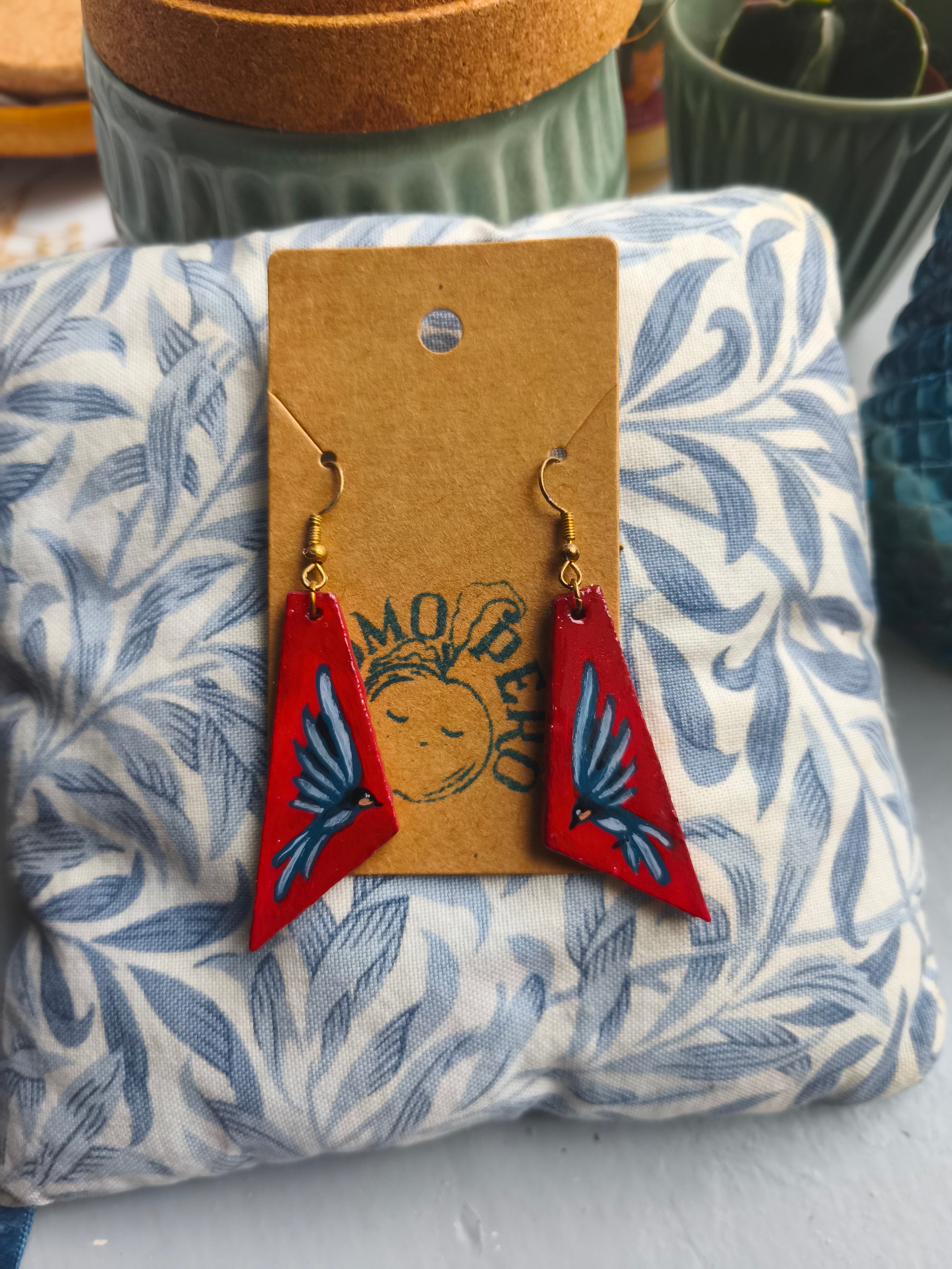 Hand-Painted Jewelry Set